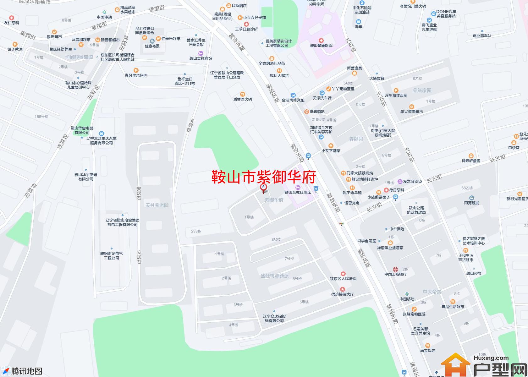 紫御华府小区 - 户型网