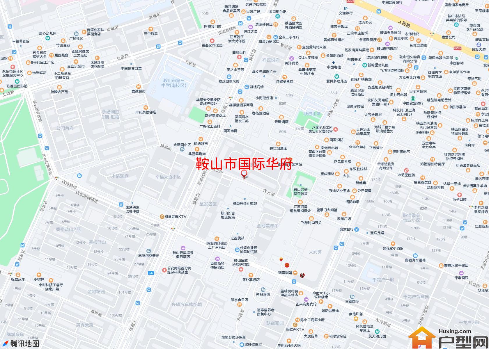国际华府小区 - 户型网