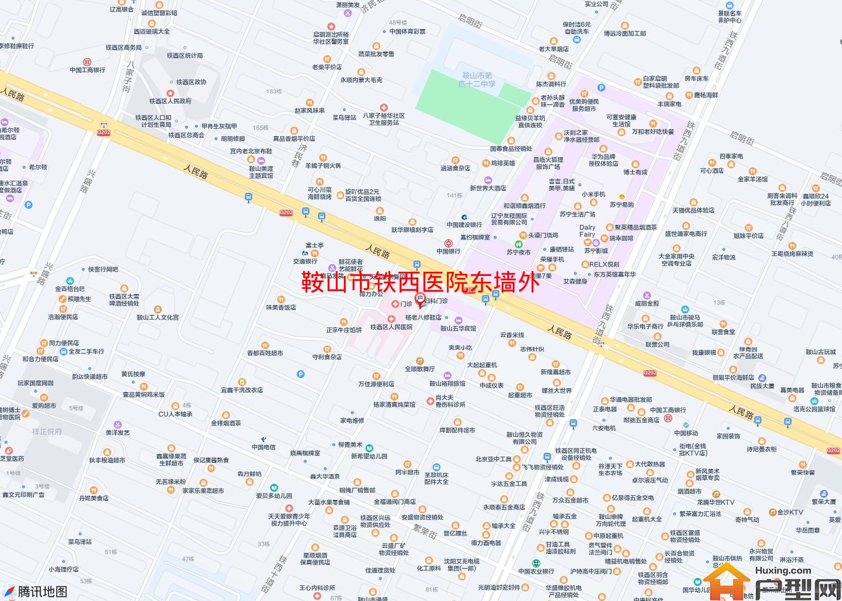 铁西医院东墙外小区 - 户型网