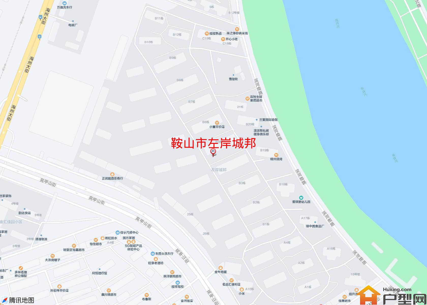 左岸城邦小区 - 户型网