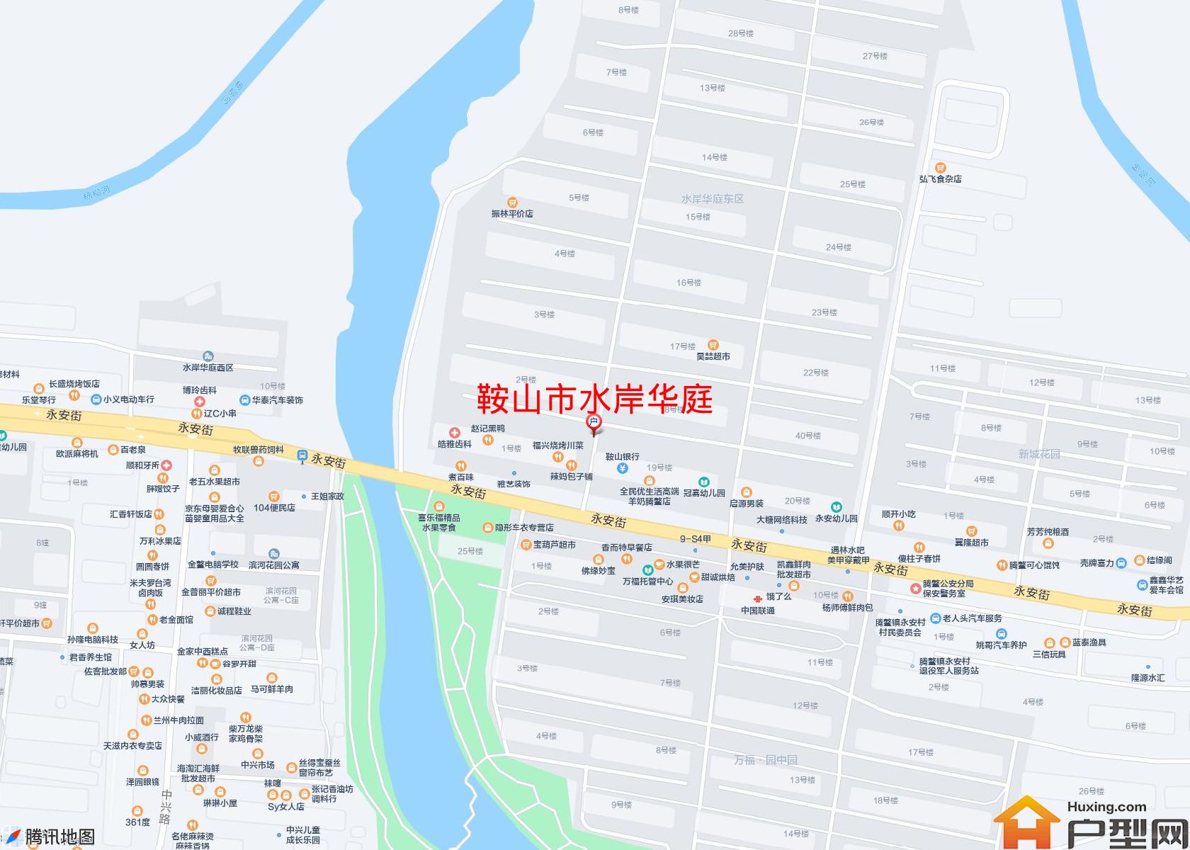 水岸华庭小区 - 户型网