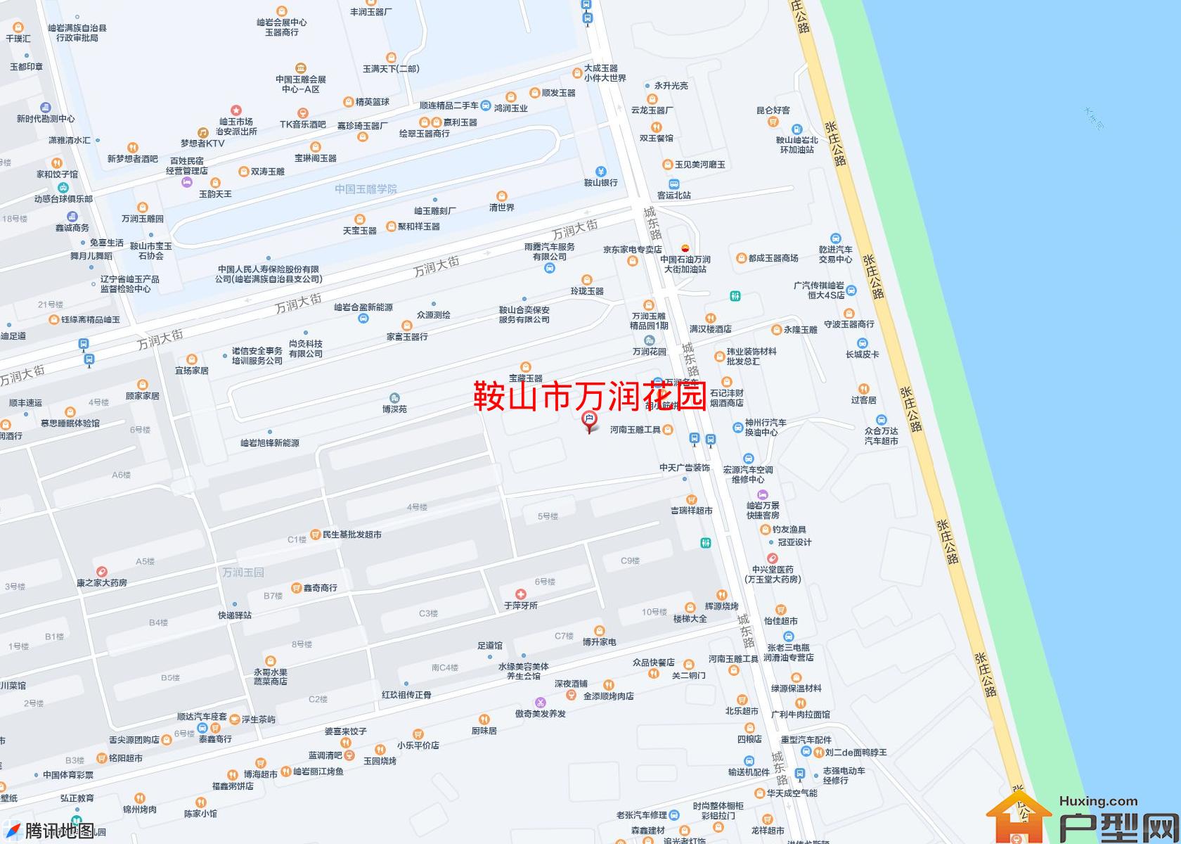万润花园小区 - 户型网