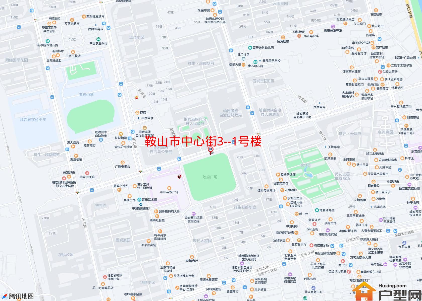 中心街3--1号楼小区 - 户型网