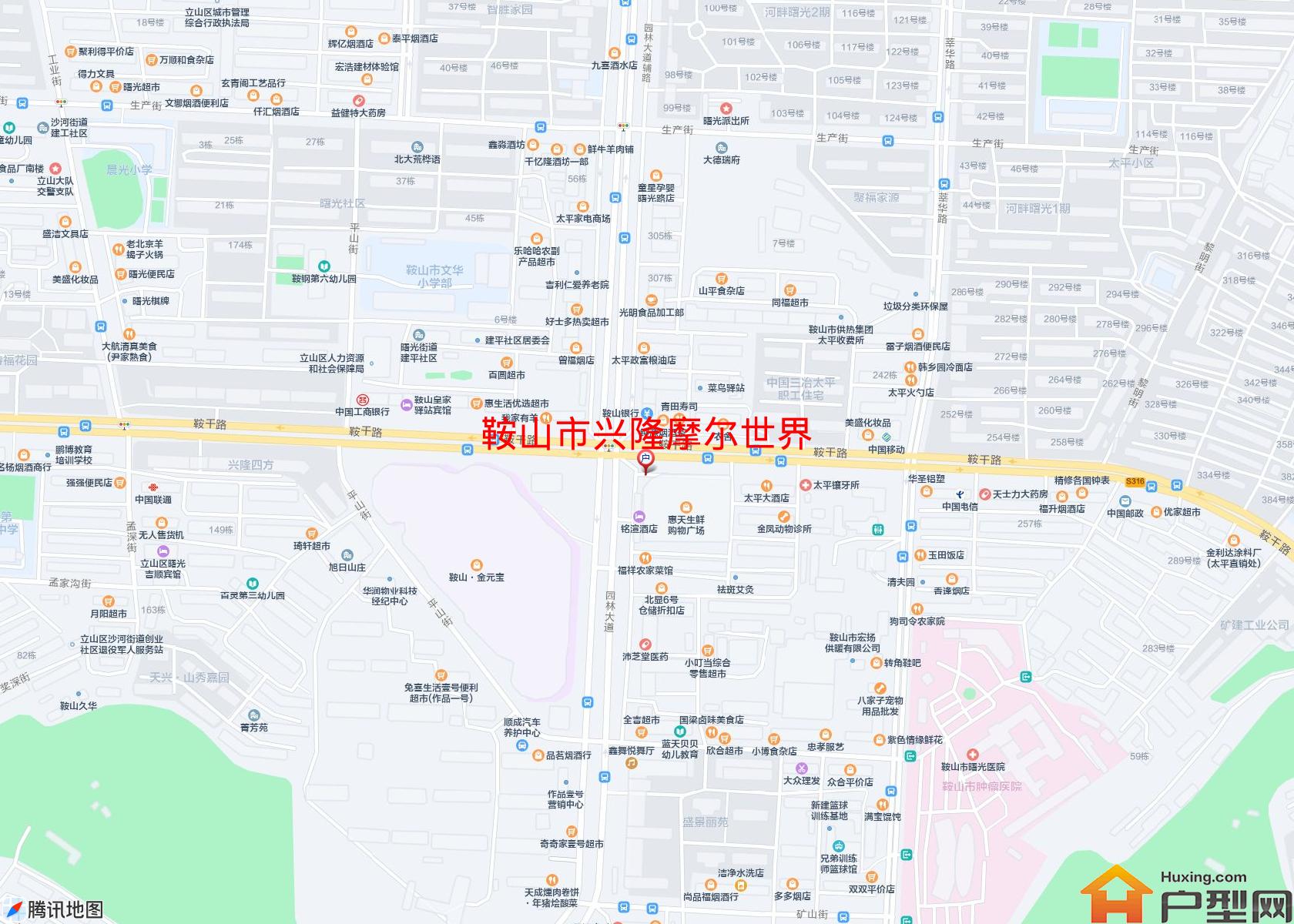 兴隆摩尔世界小区 - 户型网