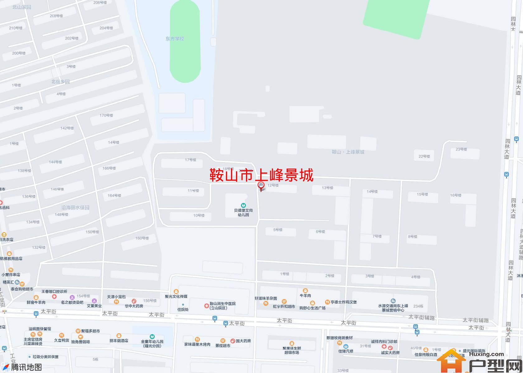 上峰景城小区 - 户型网