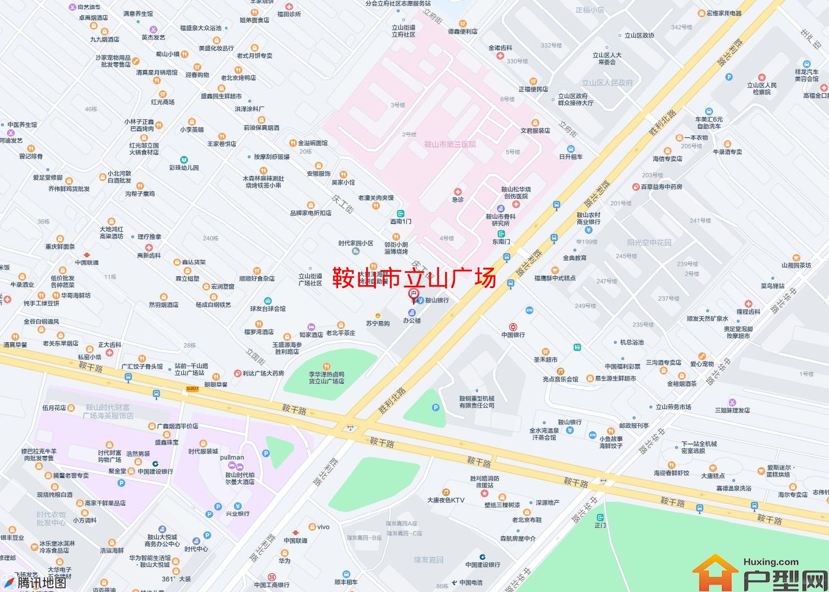 立山广场小区 - 户型网