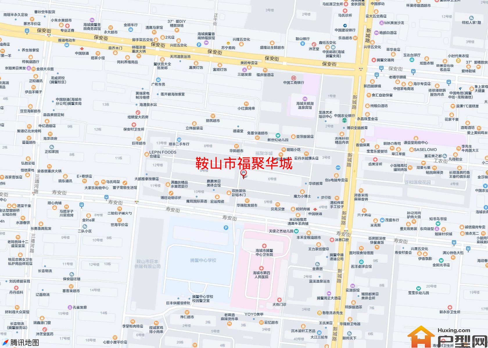 福聚华城小区 - 户型网