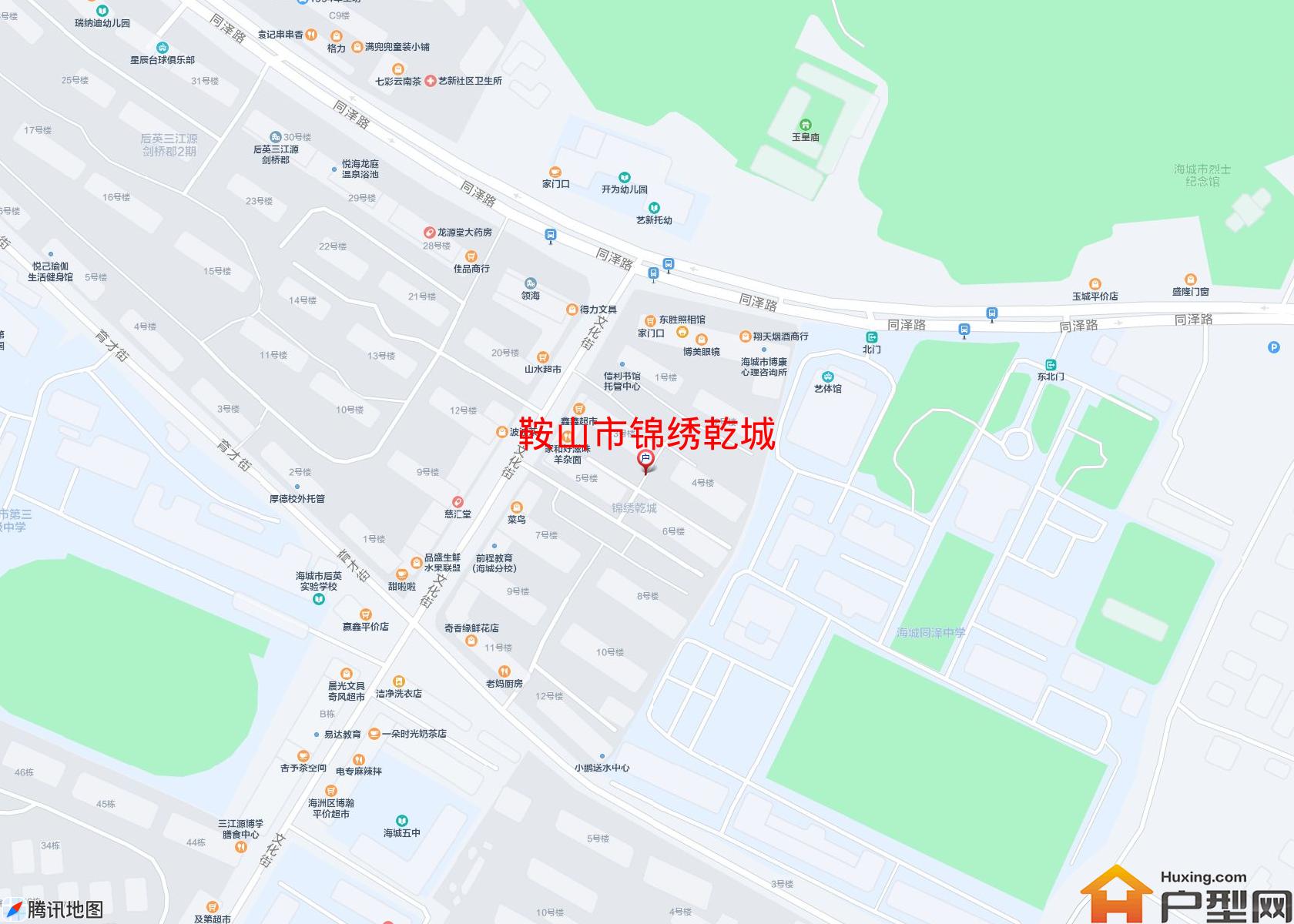 锦绣乾城小区 - 户型网