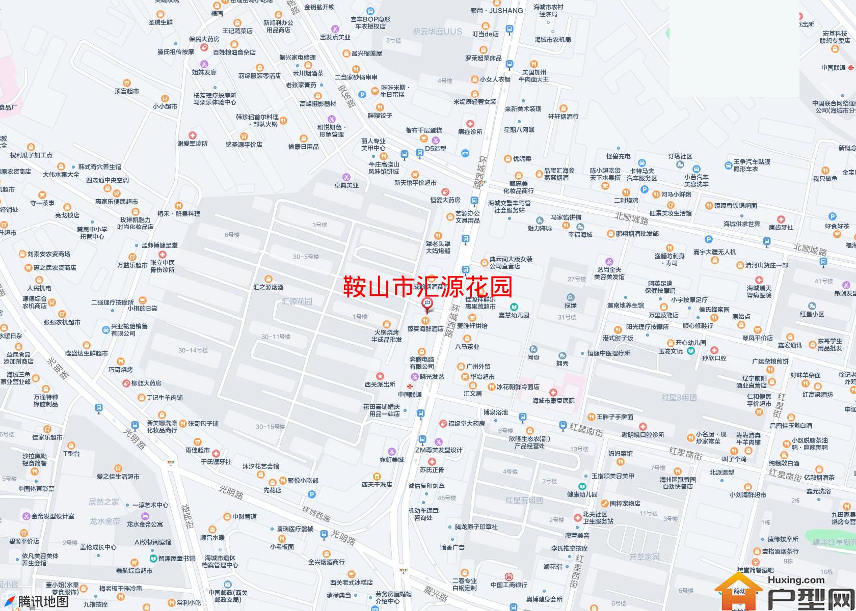 汇源花园小区 - 户型网