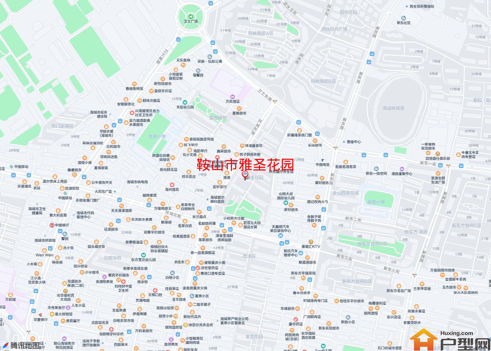 雅圣花园小区 - 户型网