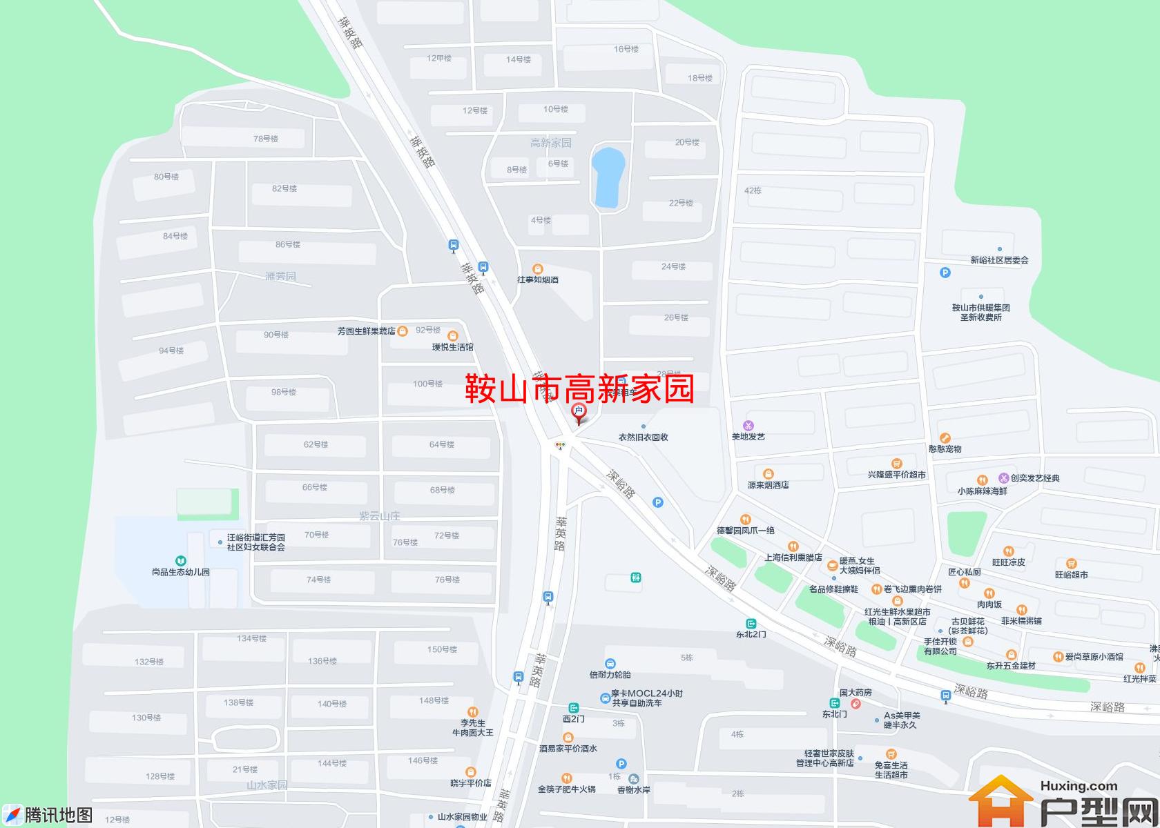 高新家园小区 - 户型网