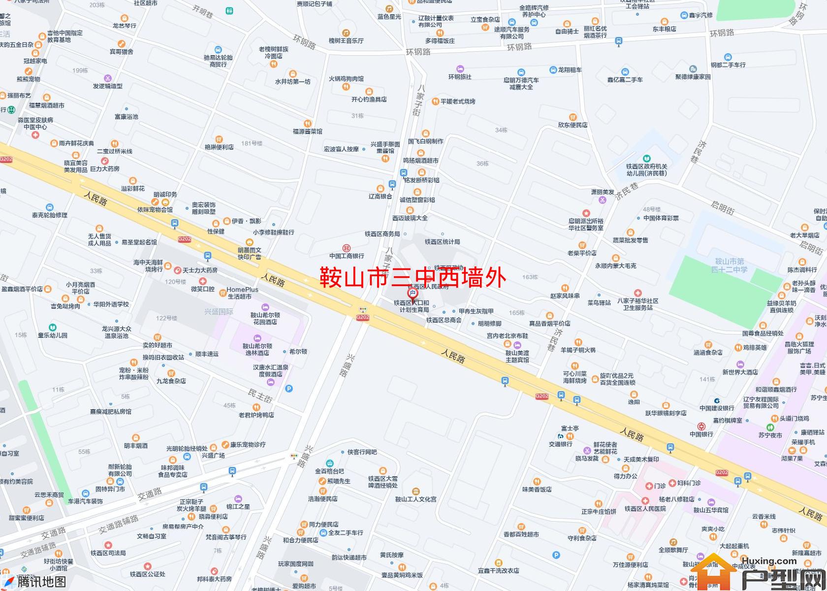 三中西墙外小区 - 户型网