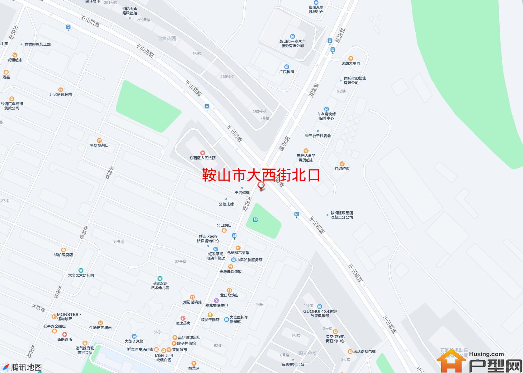 大西街北口小区 - 户型网