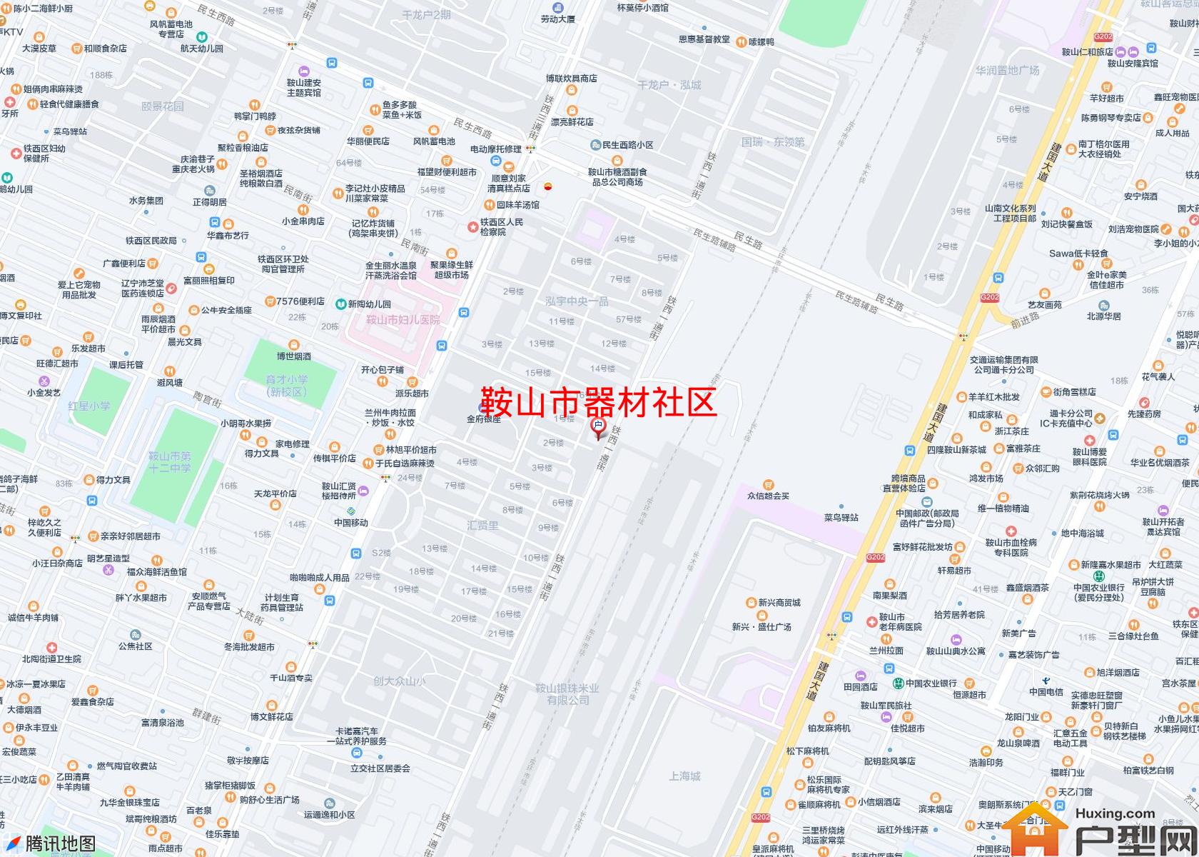 器材社区小区 - 户型网
