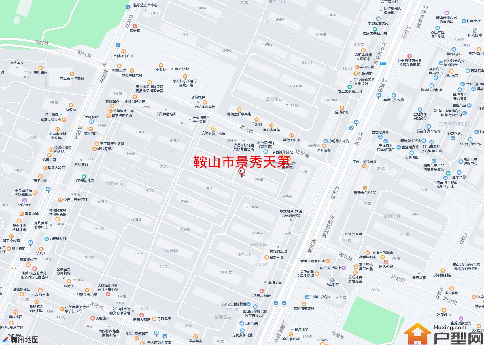 景秀天第小区 - 户型网