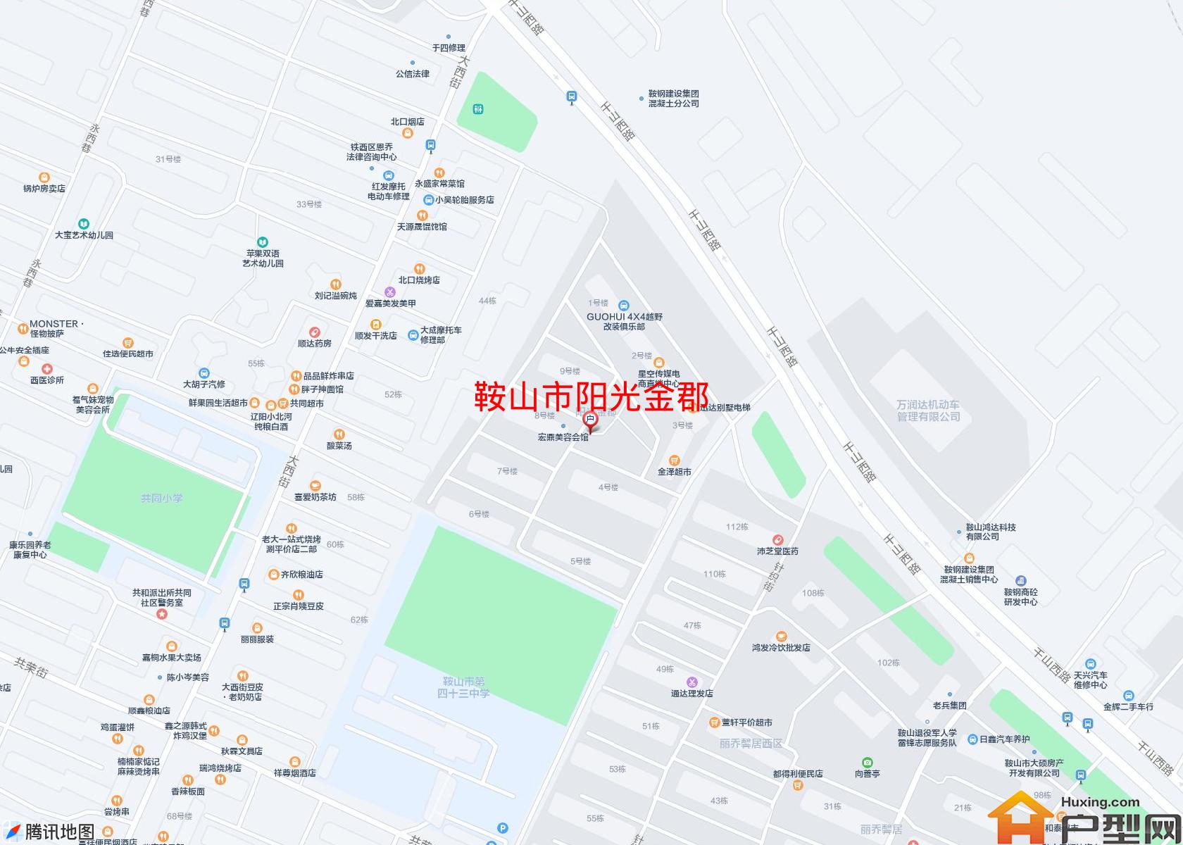 阳光金郡小区 - 户型网