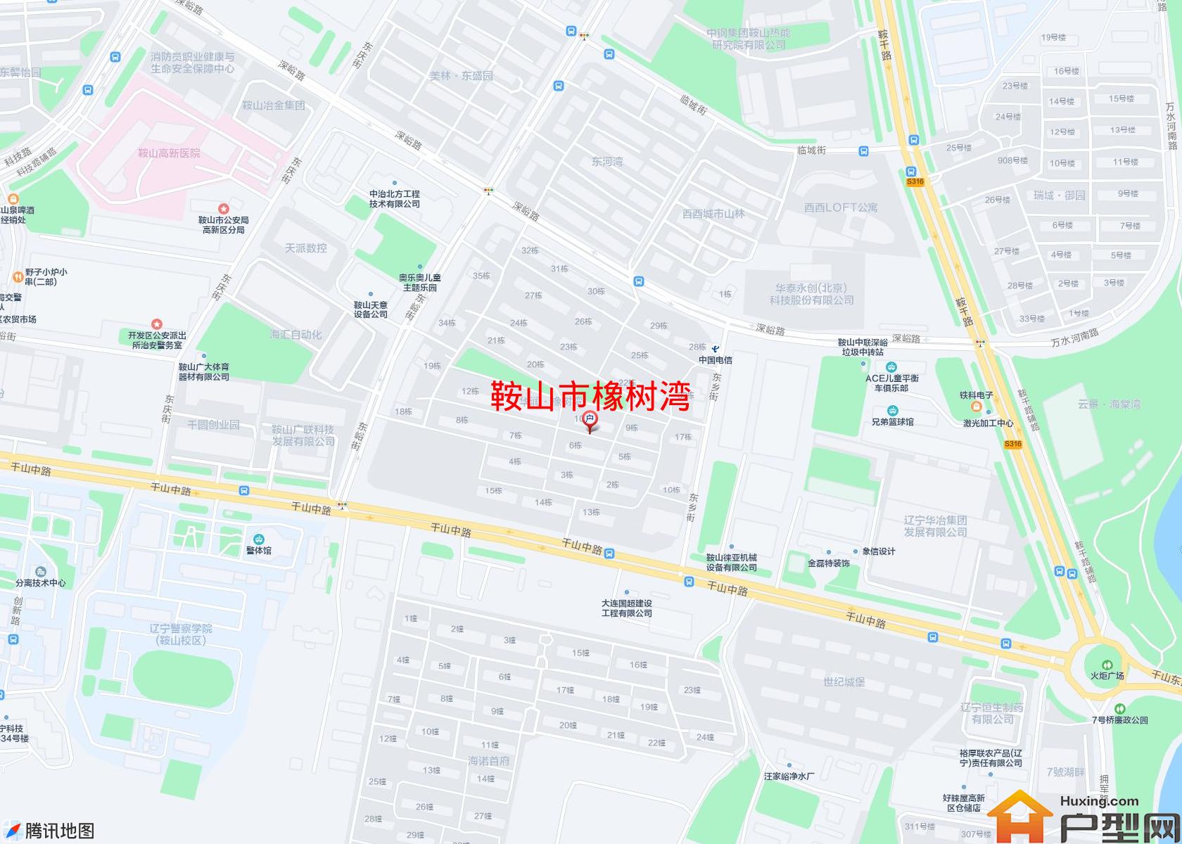 橡树湾小区 - 户型网