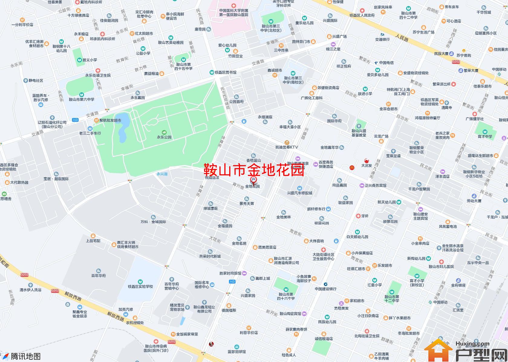 金地花园小区 - 户型网