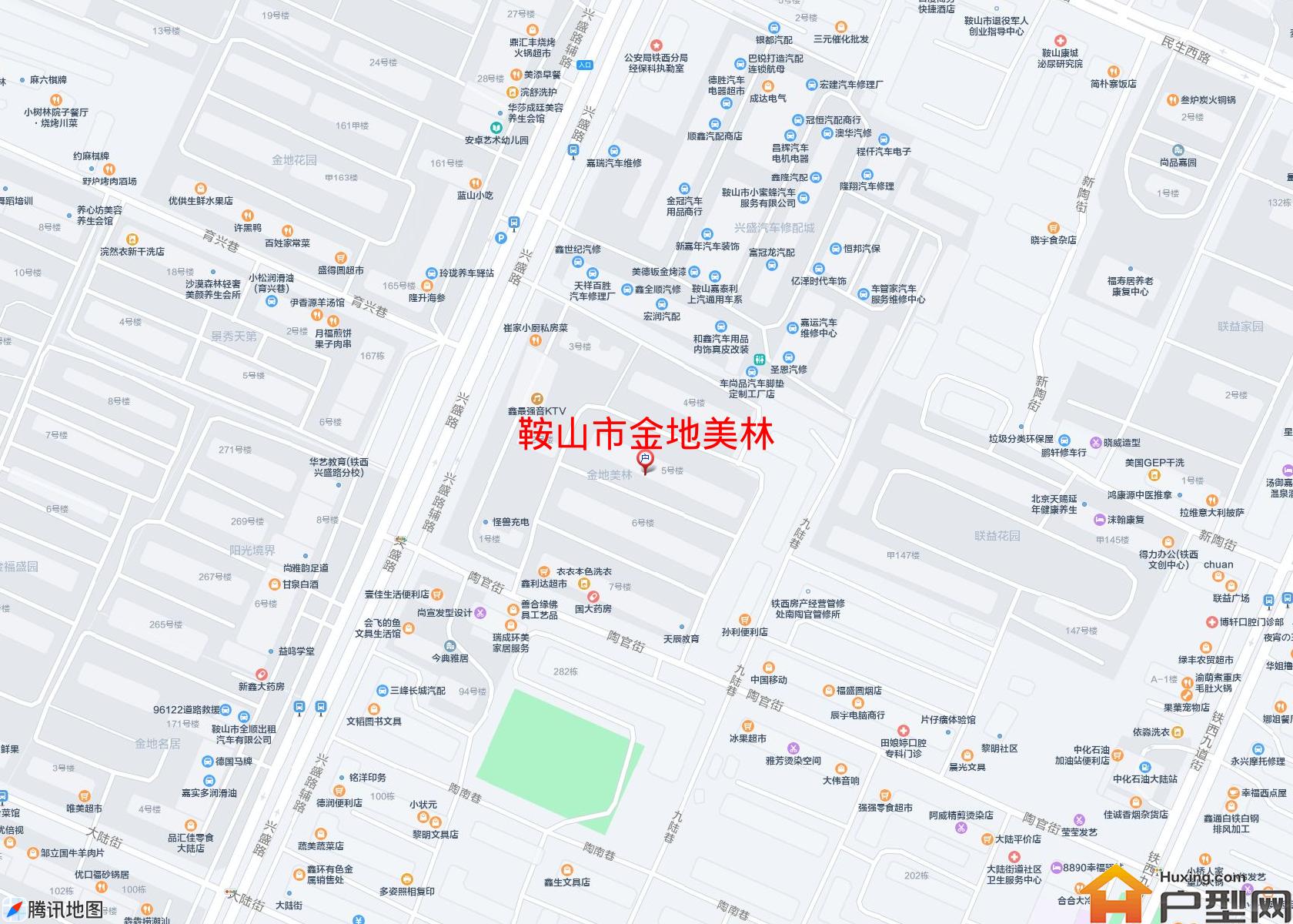 金地美林小区 - 户型网