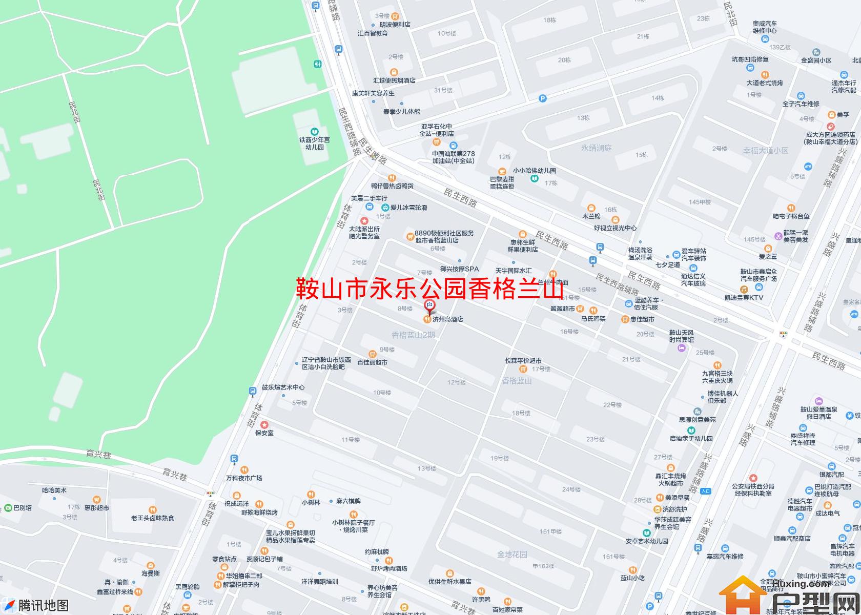 永乐公园香格兰山小区 - 户型网
