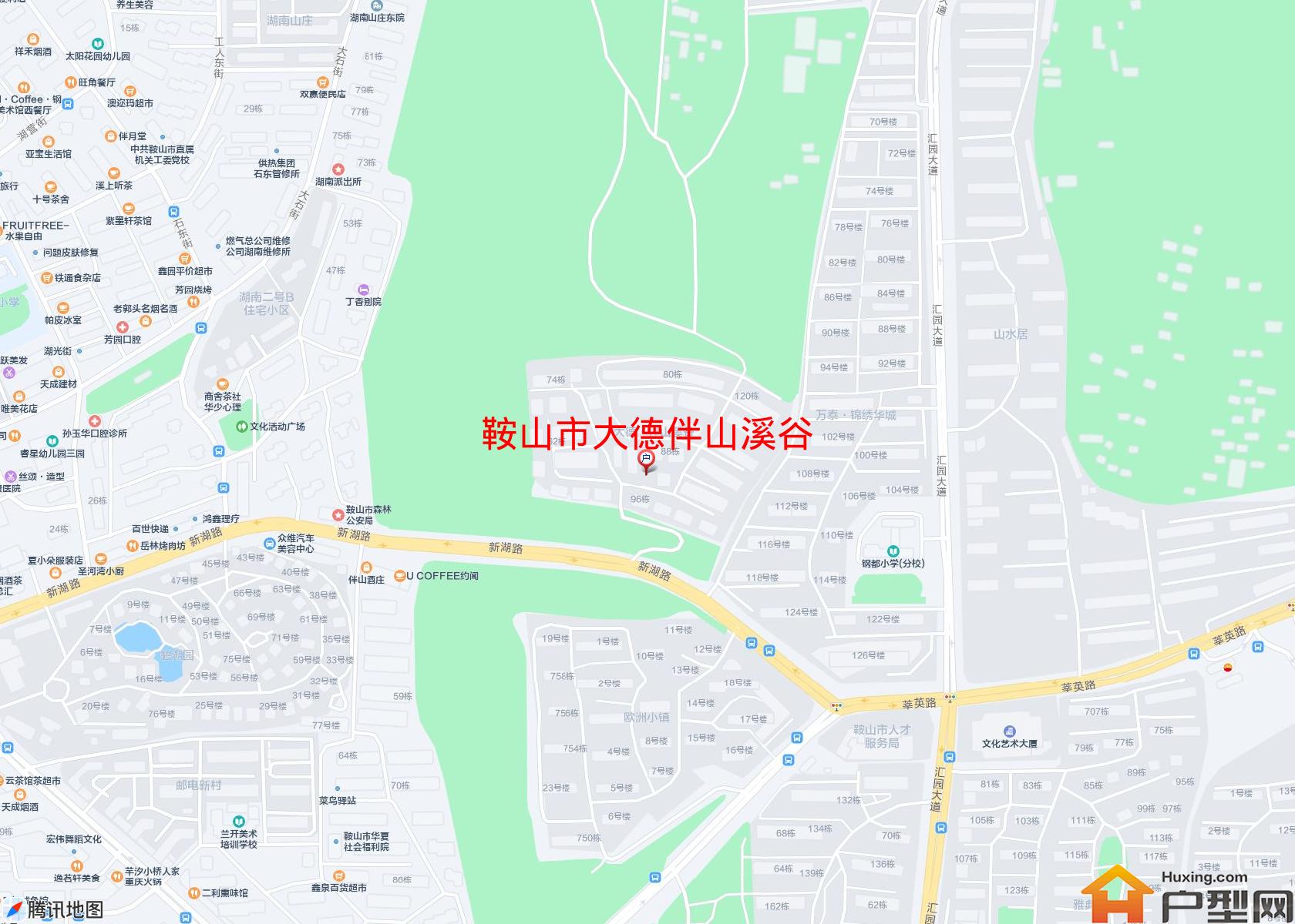 大德伴山溪谷小区 - 户型网