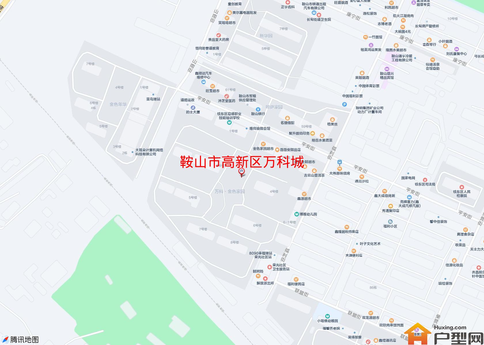 高新区万科城小区 - 户型网