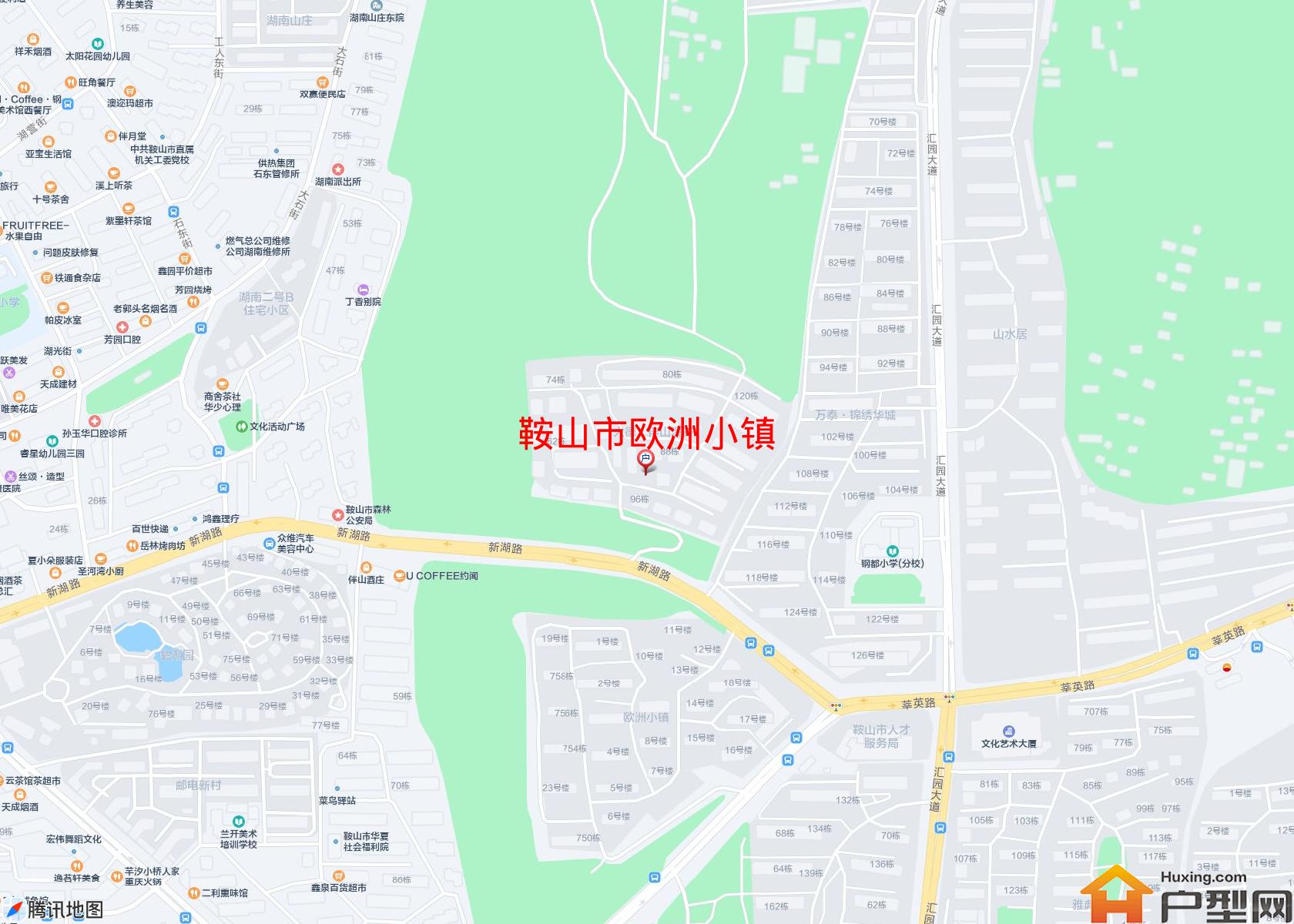 欧洲小镇小区 - 户型网