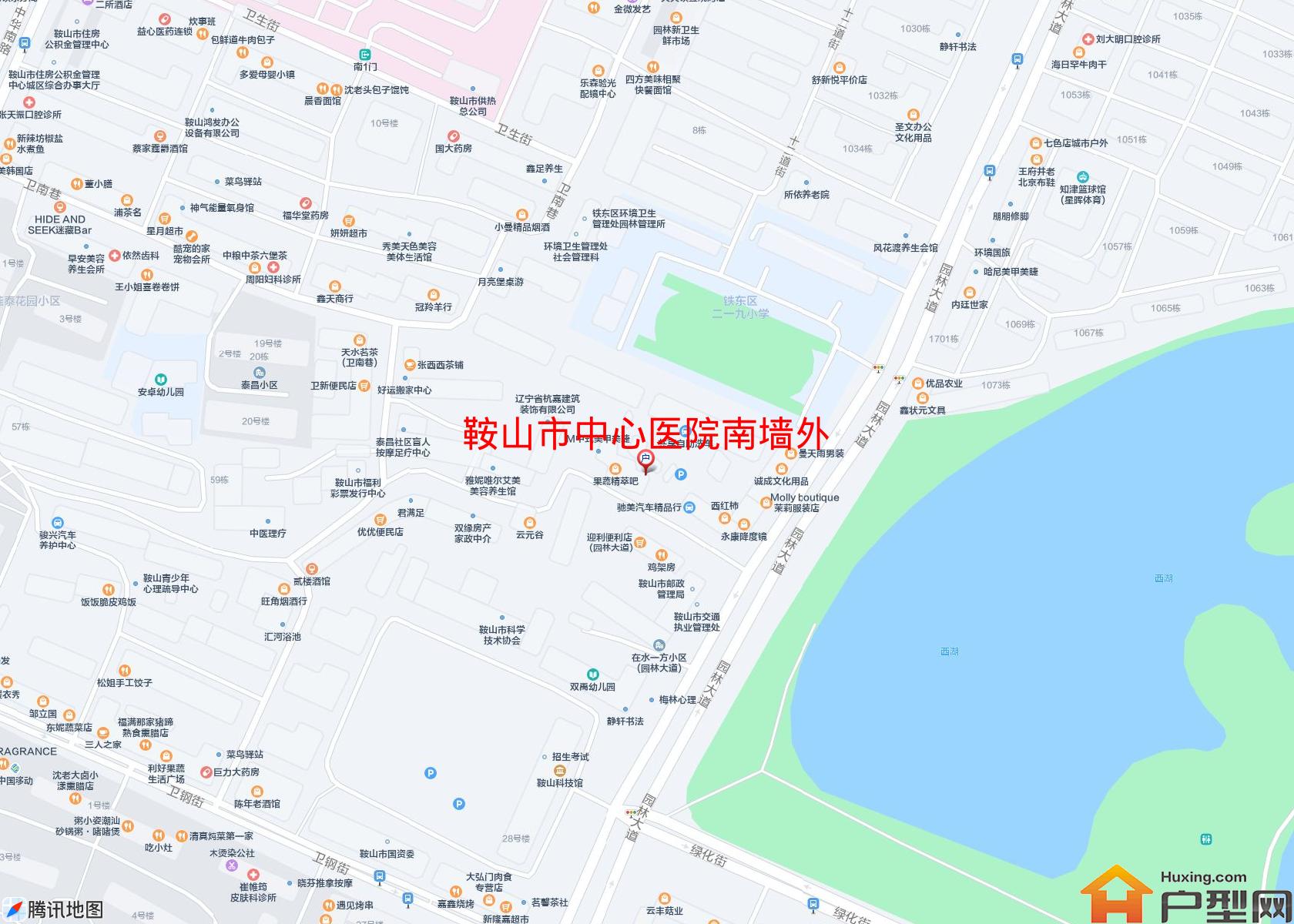 中心医院南墙外小区 - 户型网