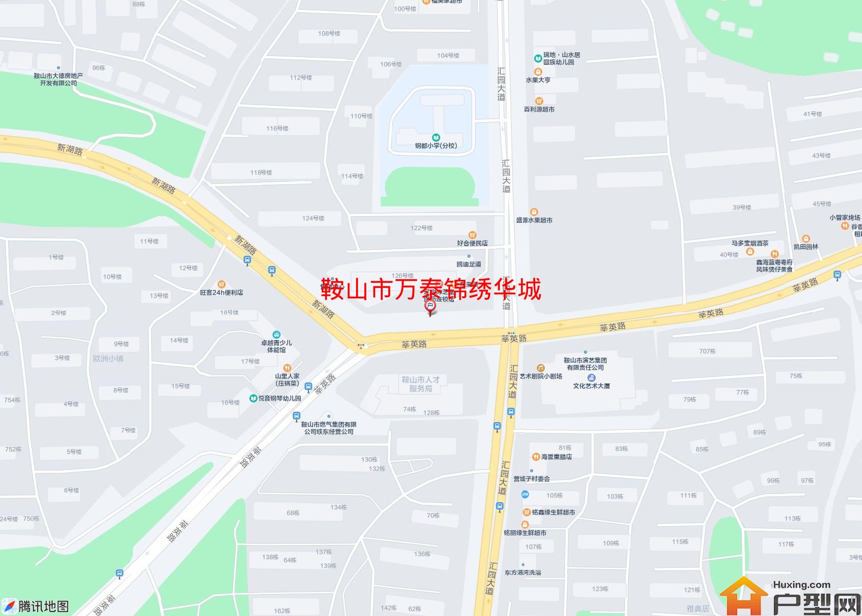 万泰锦绣华城小区 - 户型网