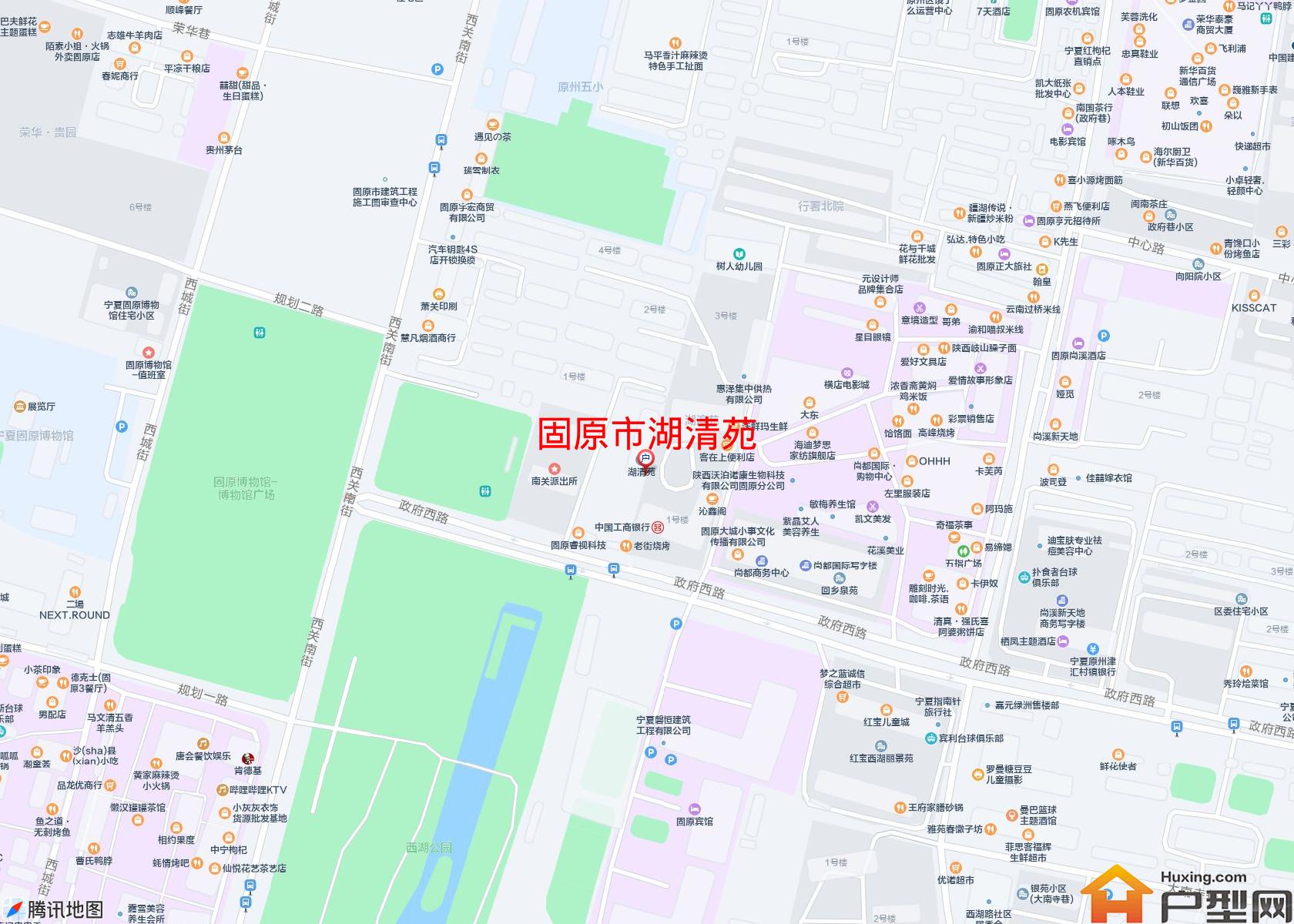 湖清苑小区 - 户型网