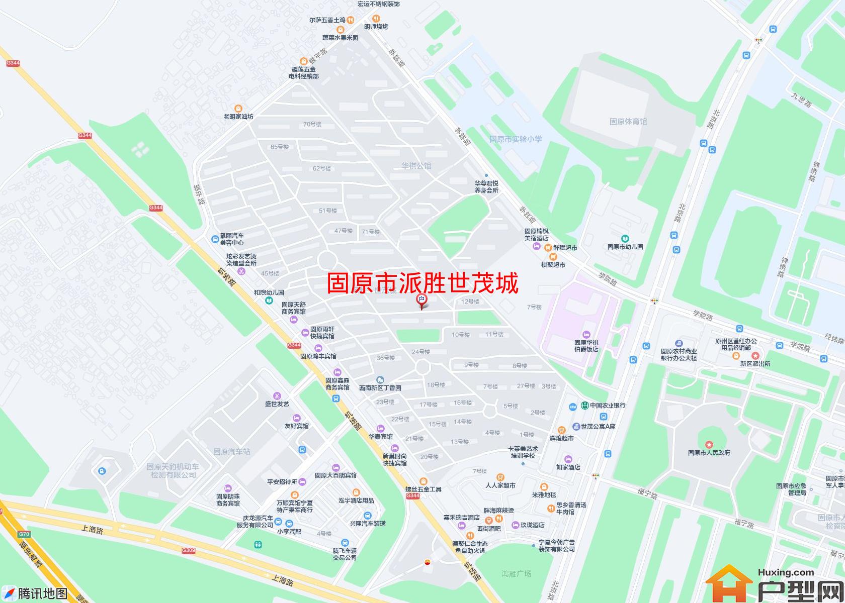 派胜世茂城小区 - 户型网