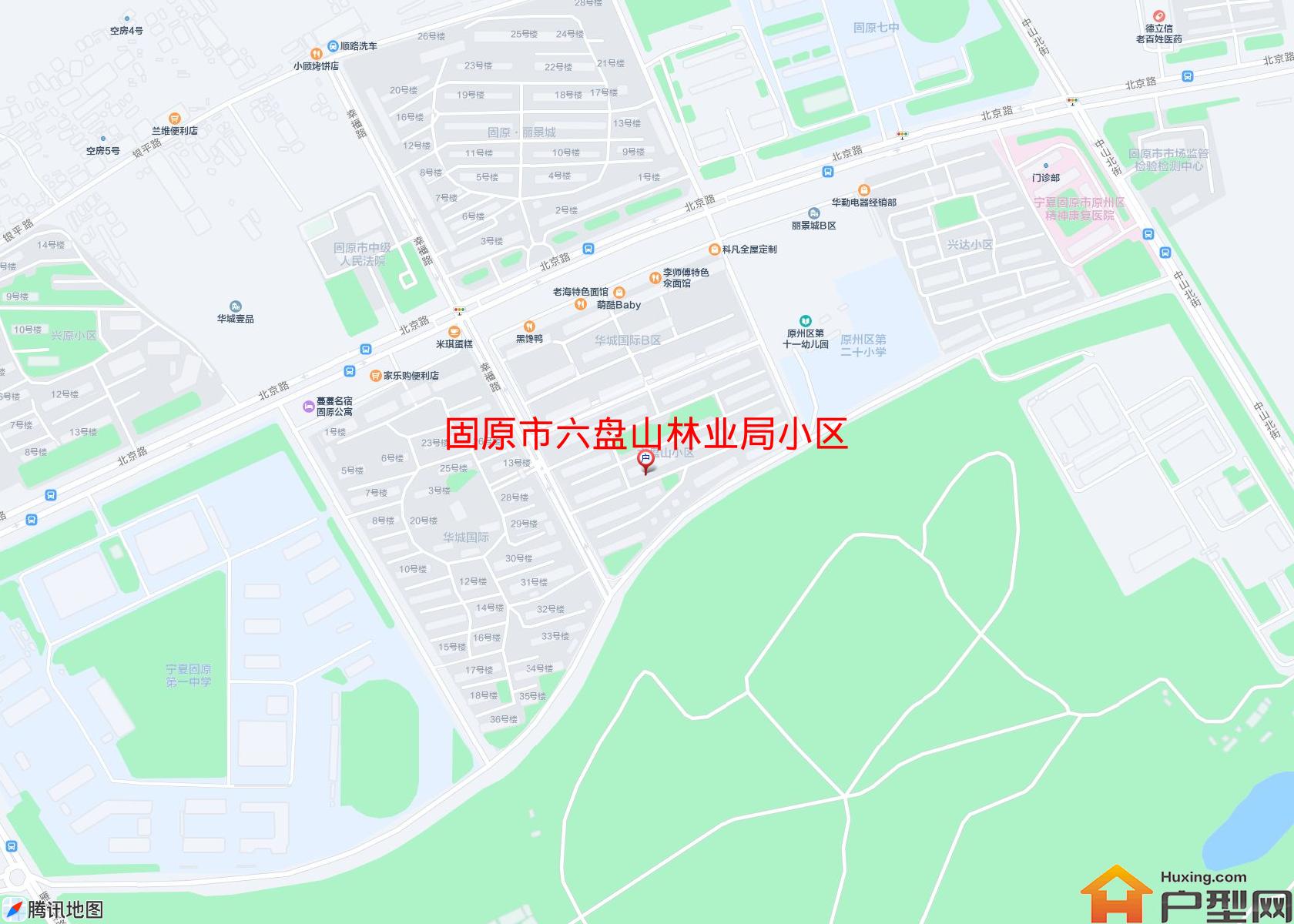六盘山林业局小区小区 - 户型网