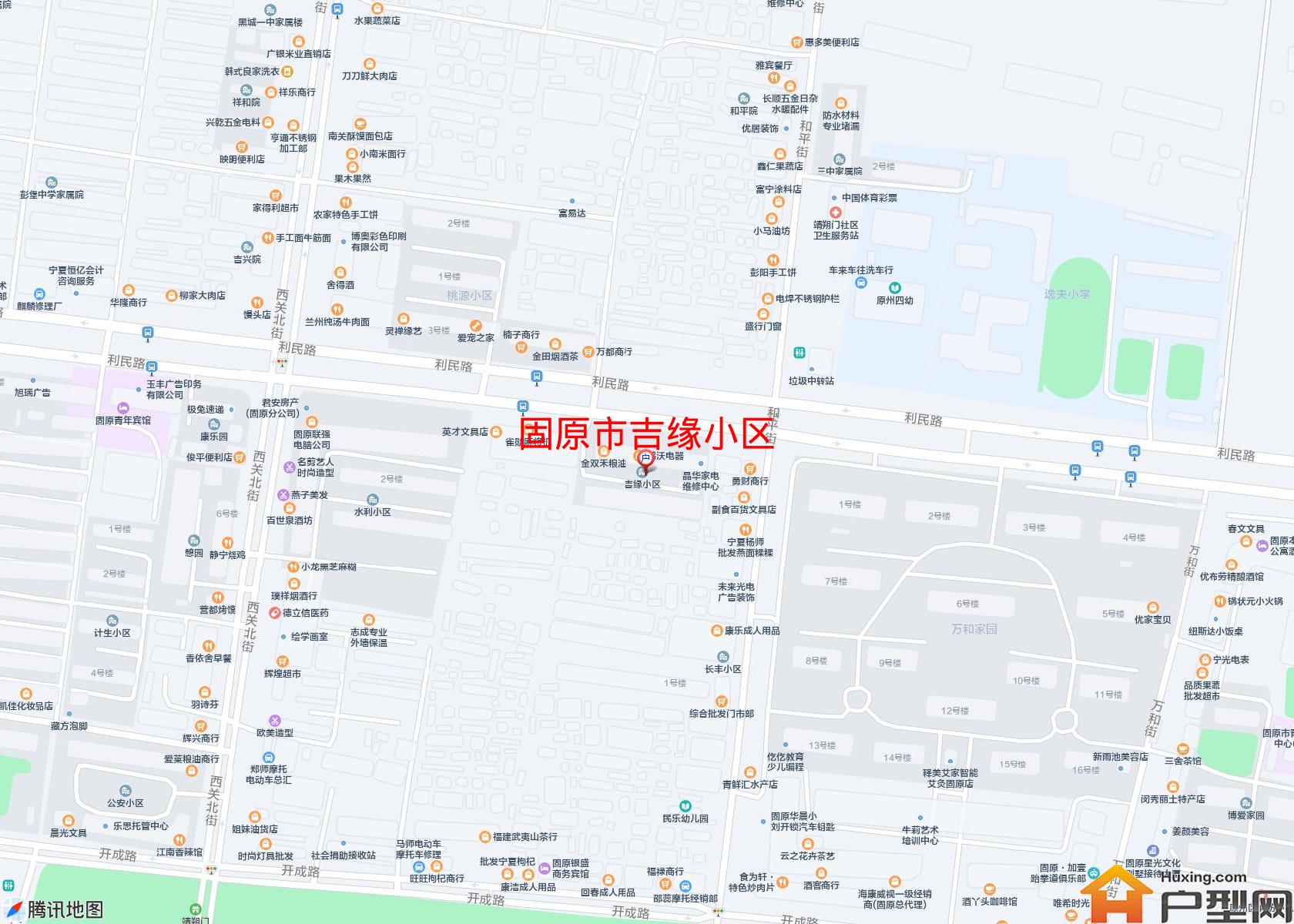 吉缘小区小区 - 户型网