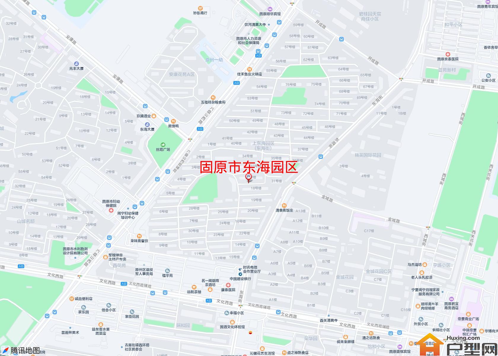 东海园区小区 - 户型网
