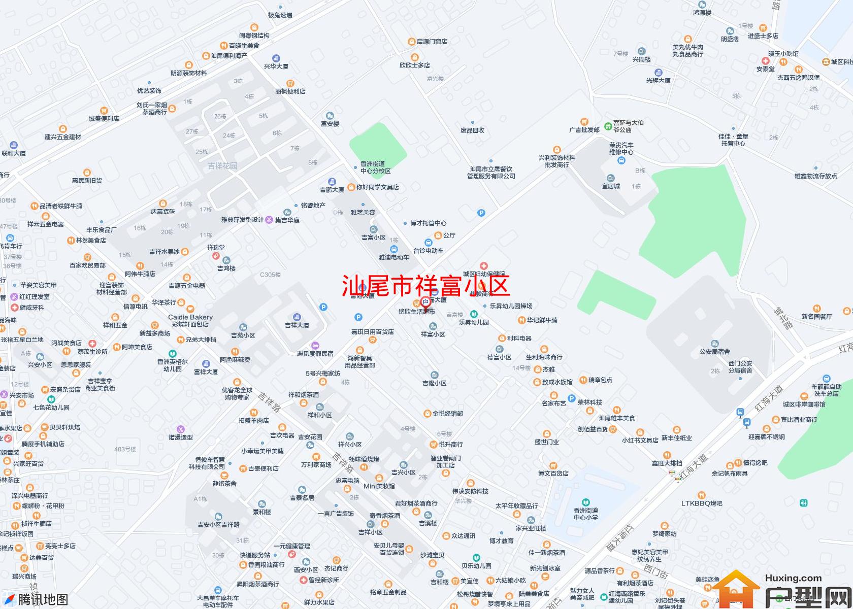 祥富小区小区 - 户型网