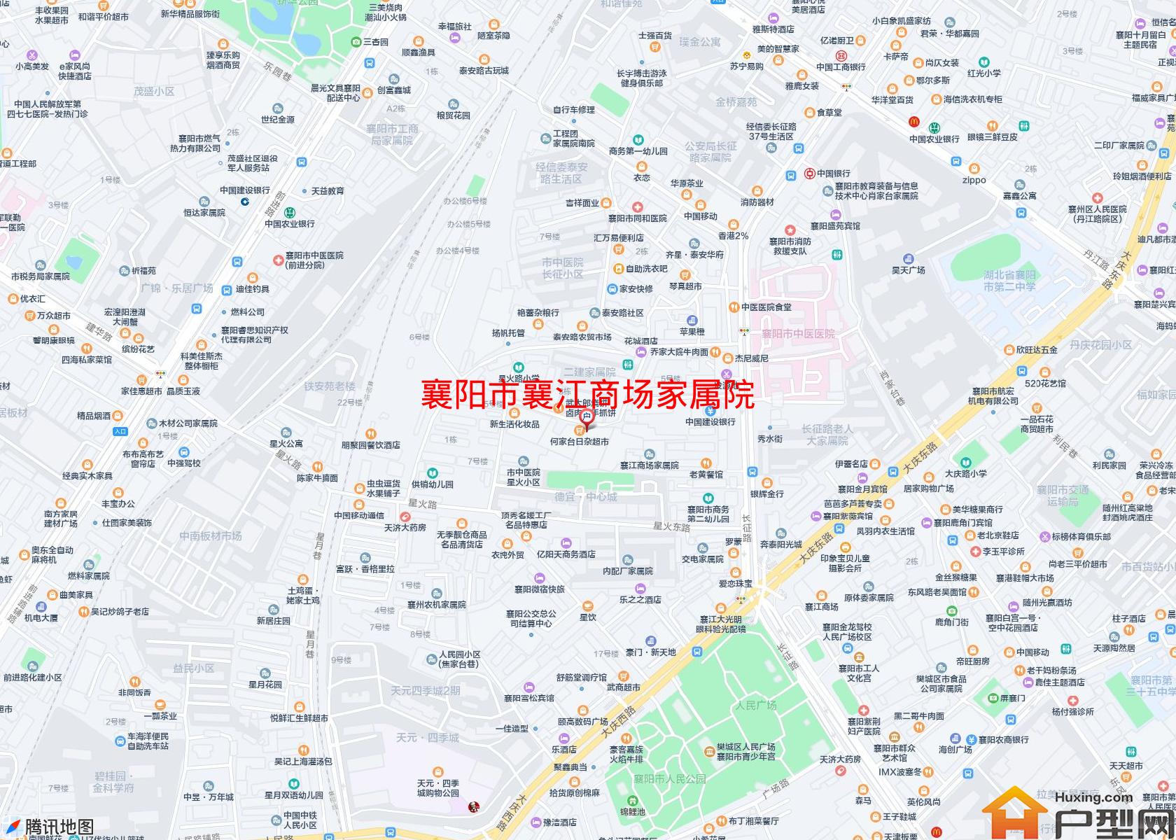 襄江商场家属院小区 - 户型网