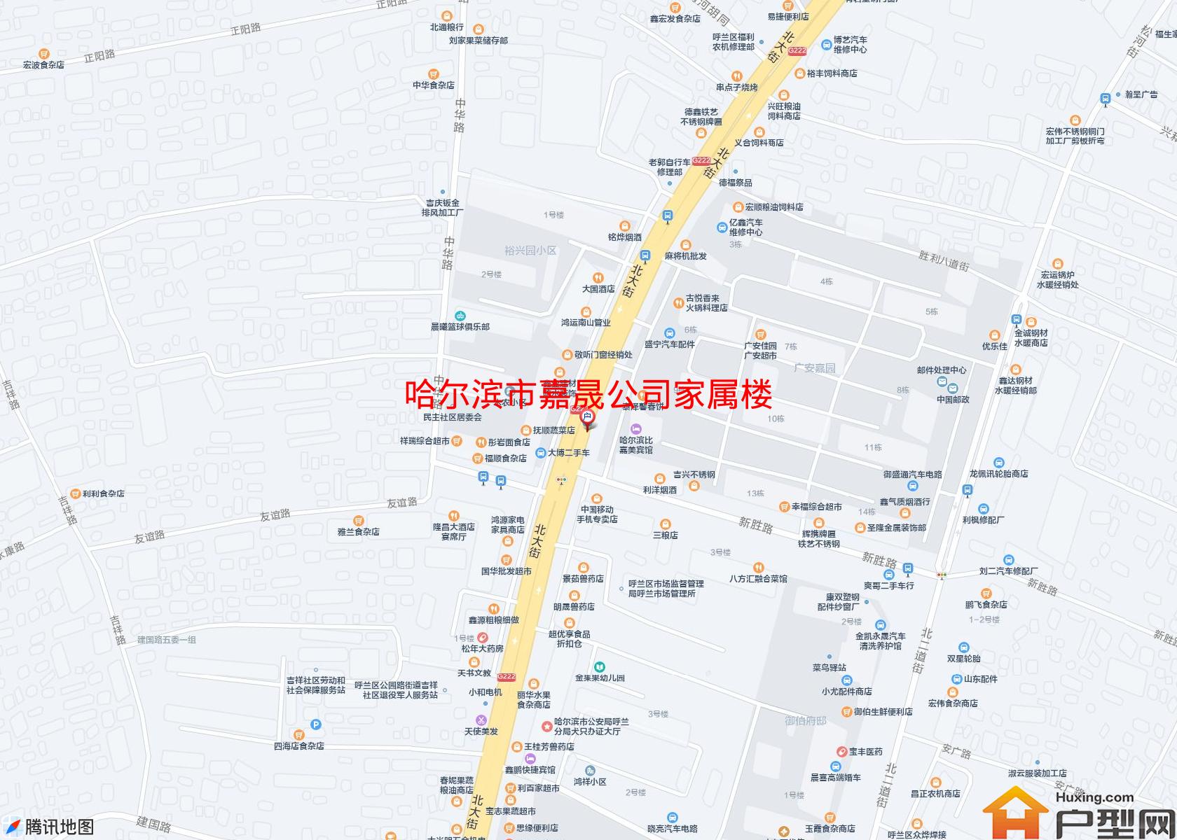 嘉晟公司家属楼小区 - 户型网