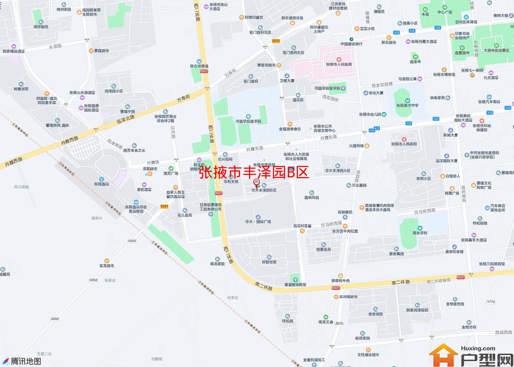 丰泽园B区小区 - 户型网