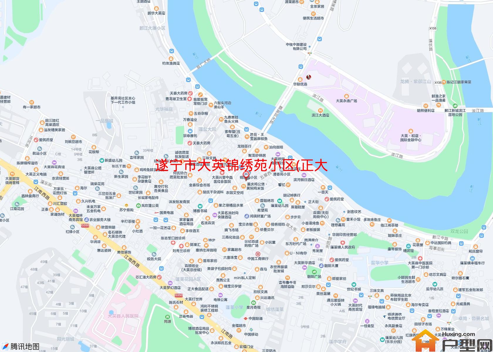 大英锦绣苑小区(正大街22号)小区 - 户型网