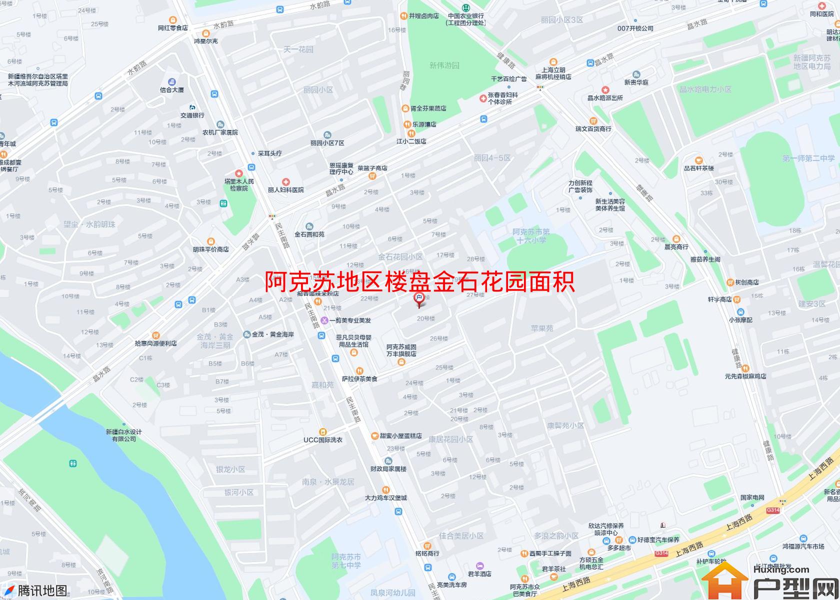 楼盘金石花园面积小区 - 户型网