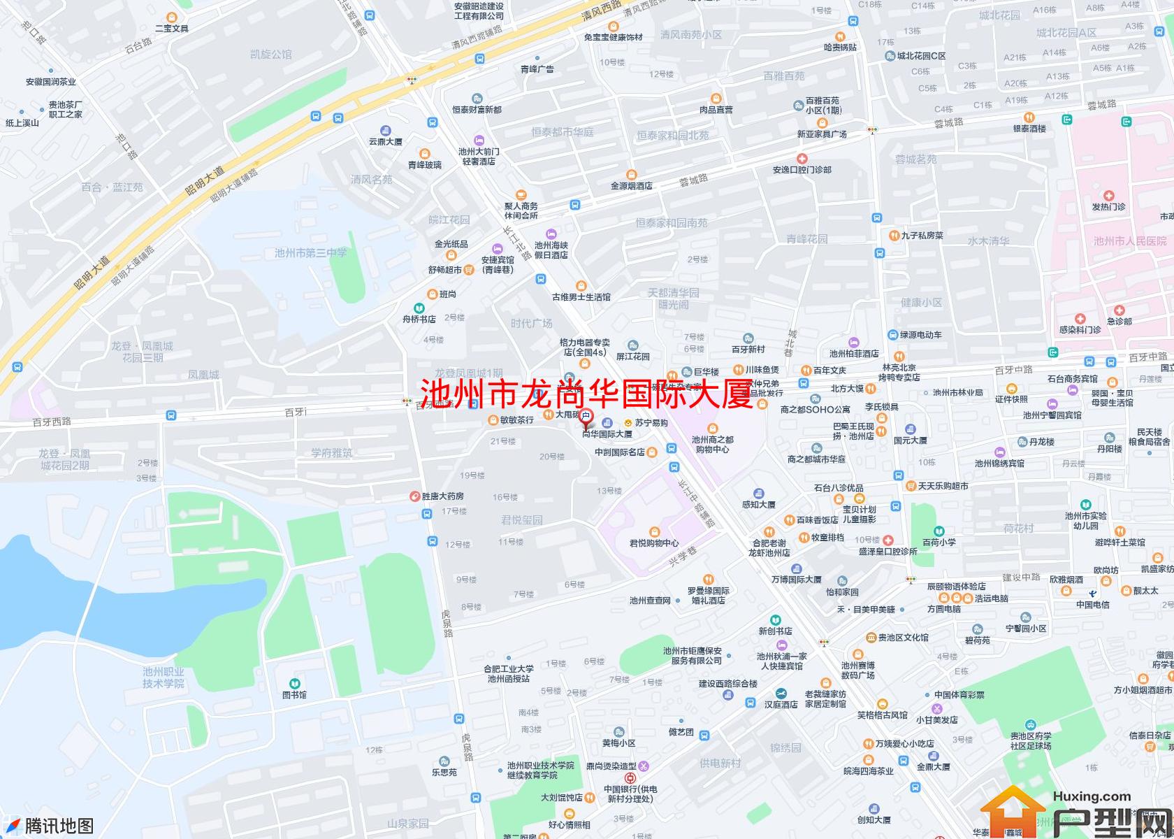 龙尚华国际大厦小区 - 户型网