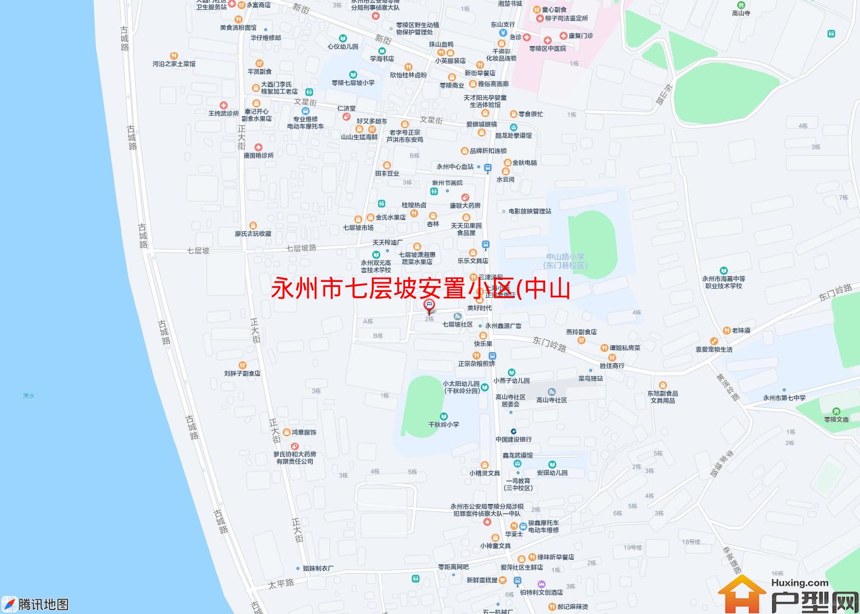 七层坡安置小区(中山南路213号)小区 - 户型网