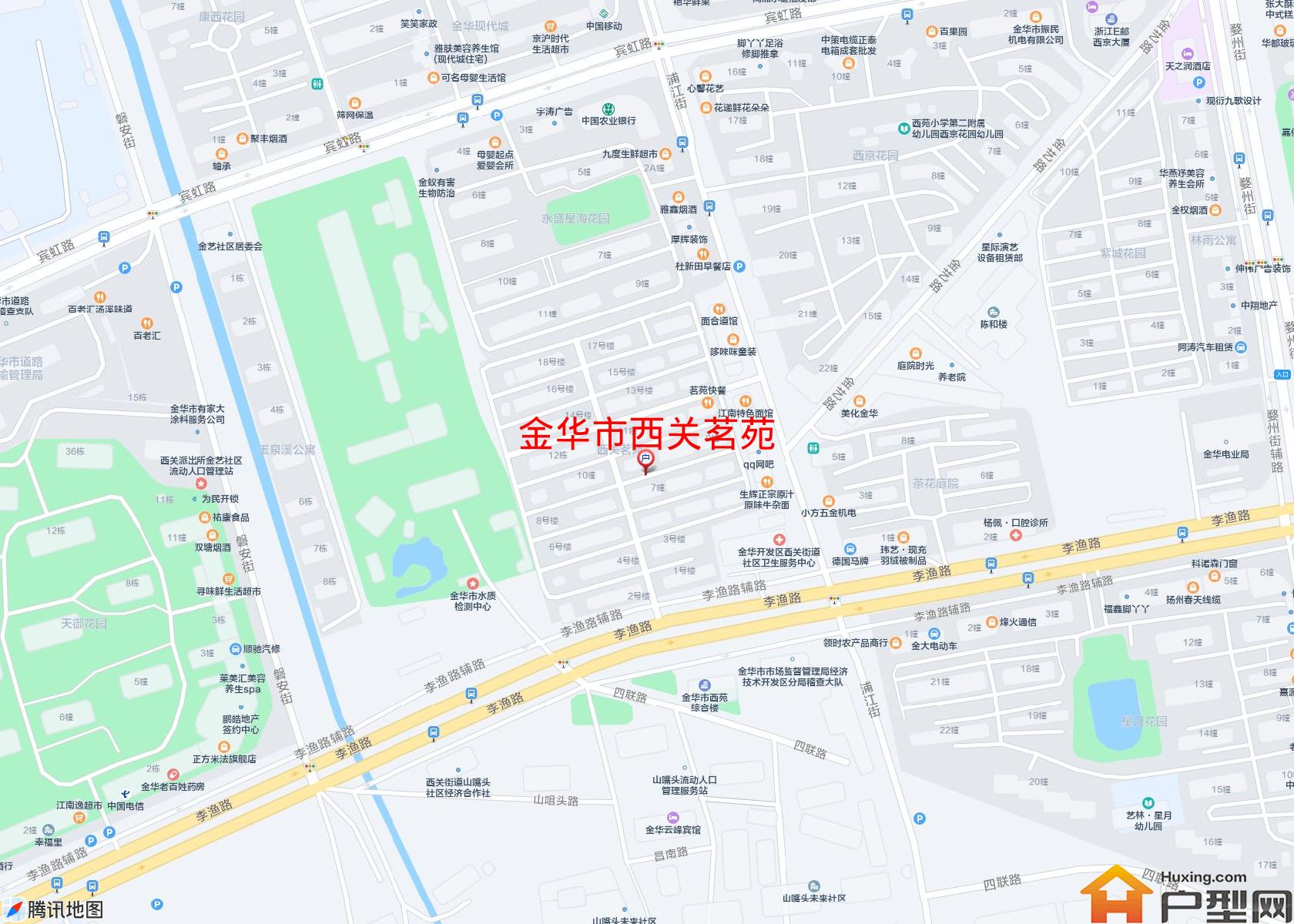 西关茗苑小区 - 户型网