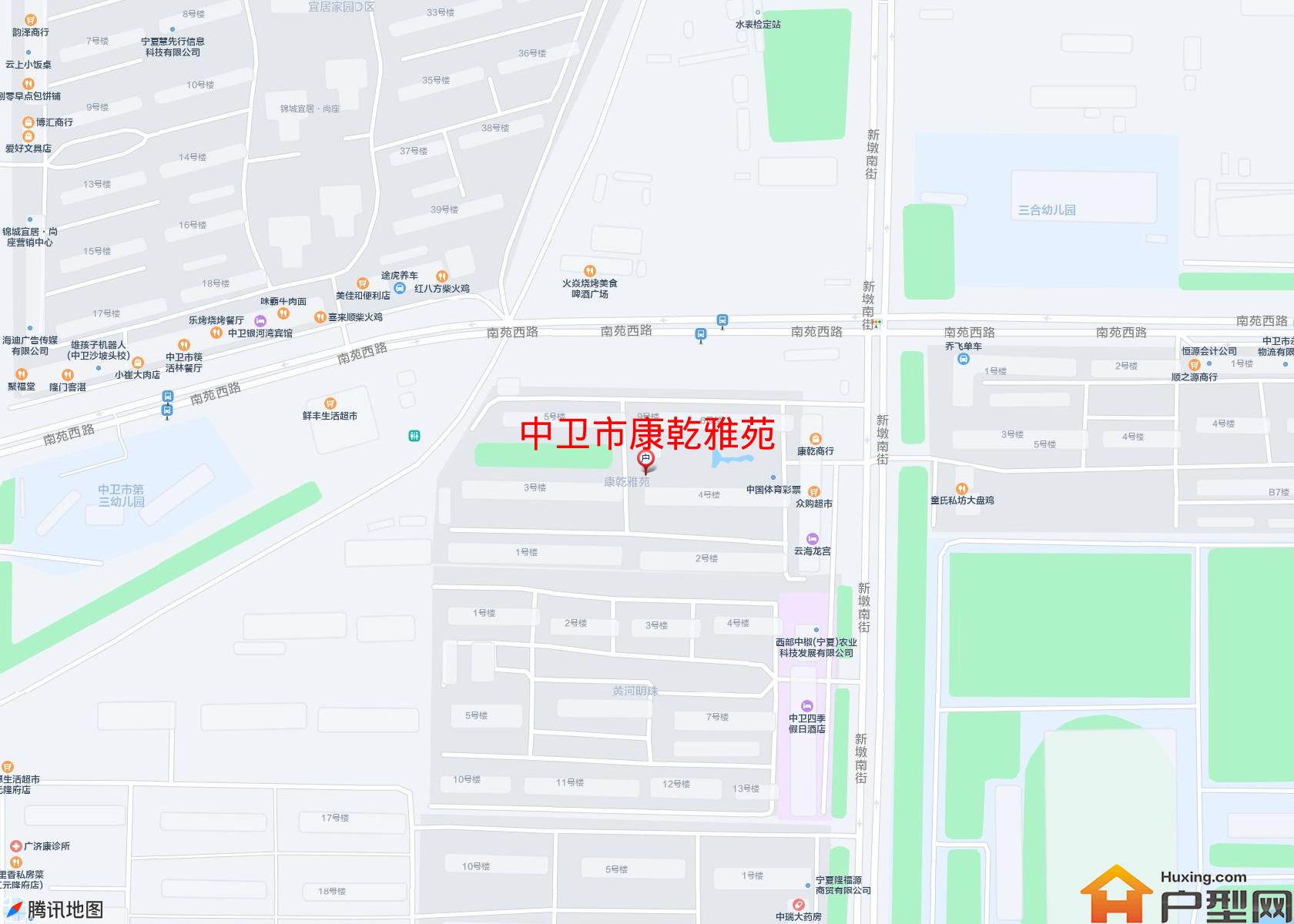 康乾雅苑小区 - 户型网