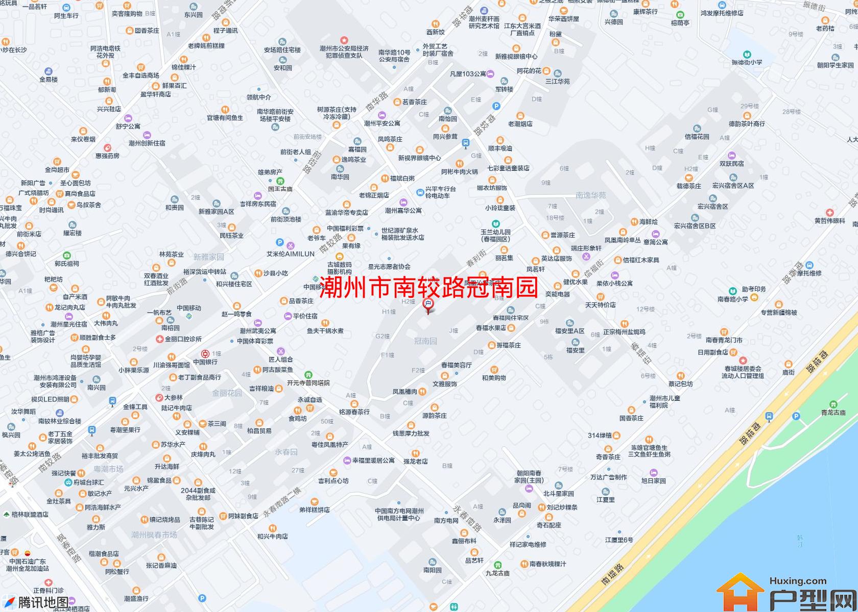 南较路冠南园小区 - 户型网