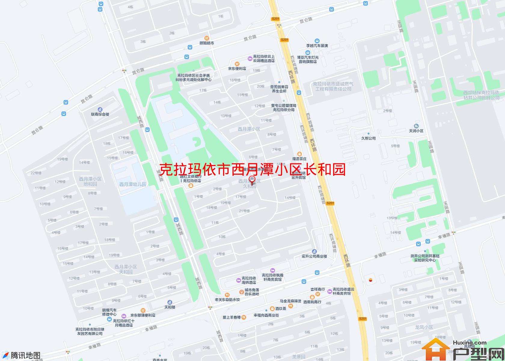 西月潭小区长和园(昆仑路)小区 - 户型网
