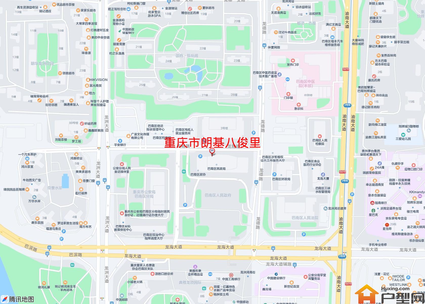 朗基八俊里小区 - 户型网