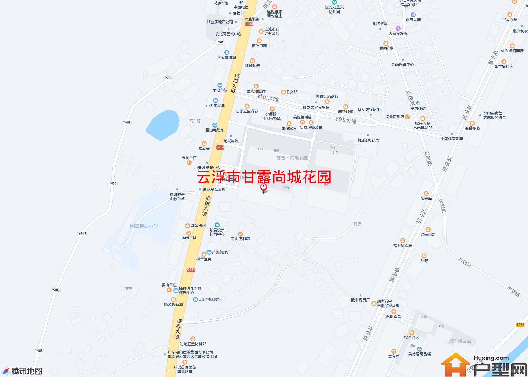 甘露尚城花园小区 - 户型网