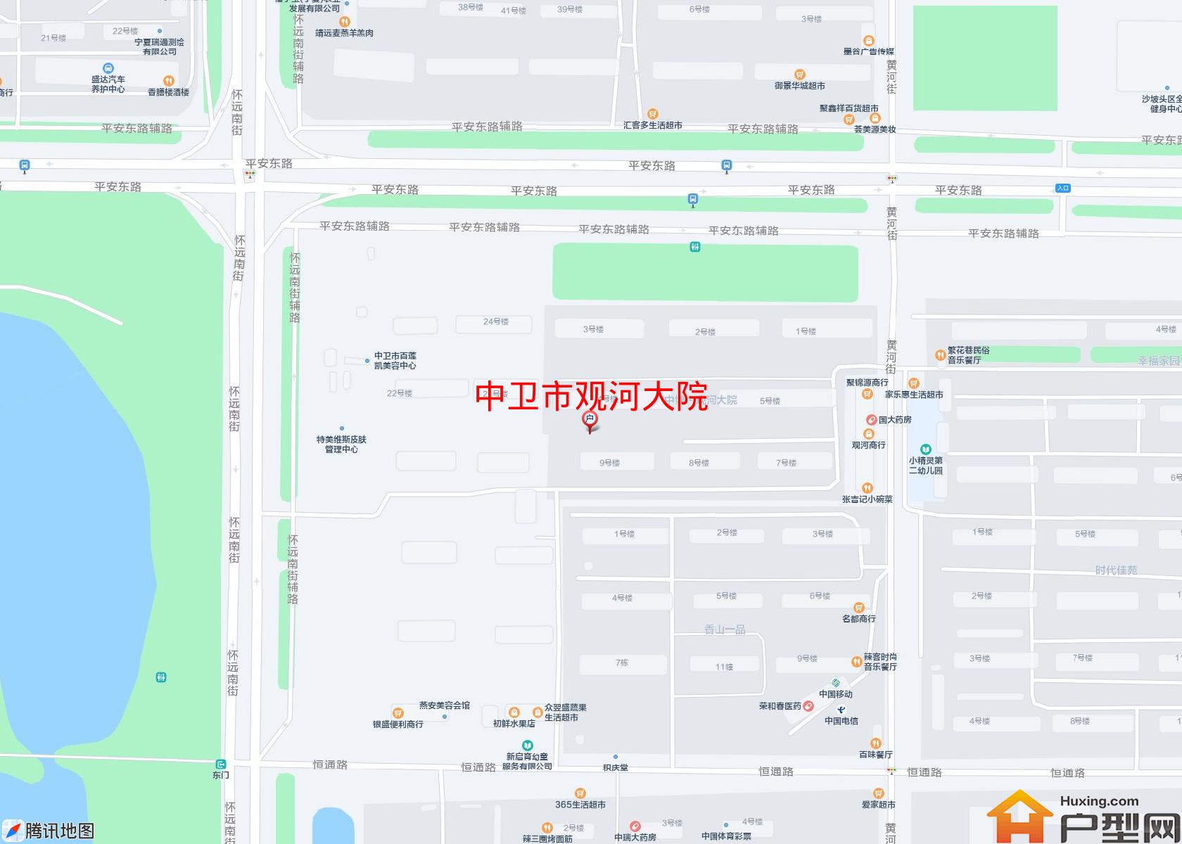 观河大院小区 - 户型网