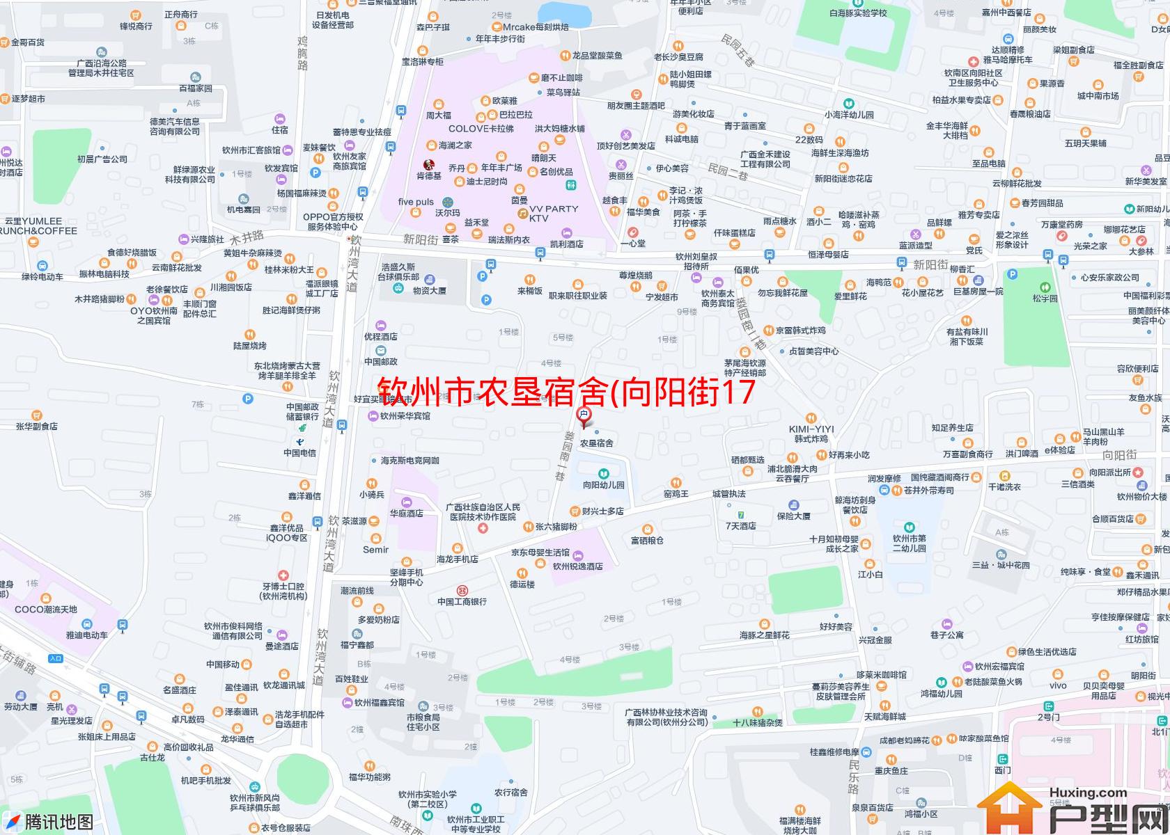 农垦宿舍(向阳街17号)小区 - 户型网